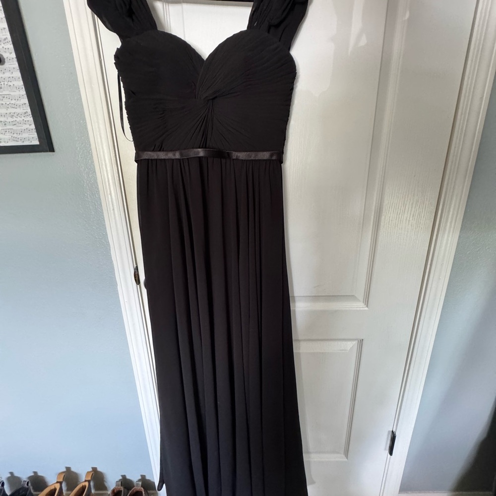 Cinderella Strapless Black Dress